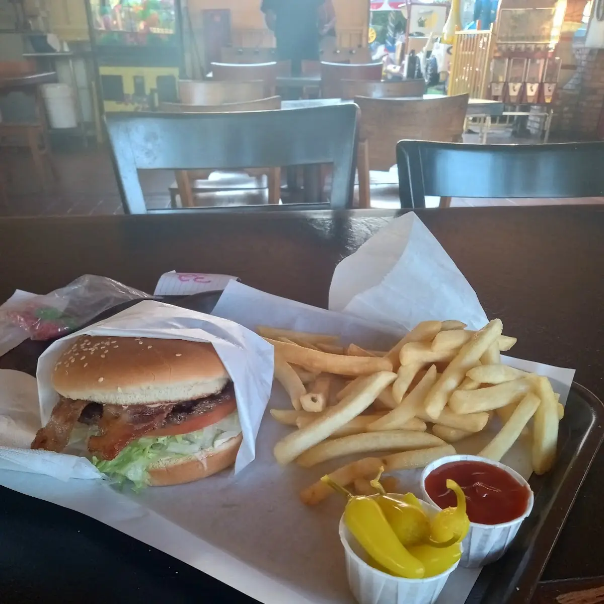Bacon Cheese Burger Combo