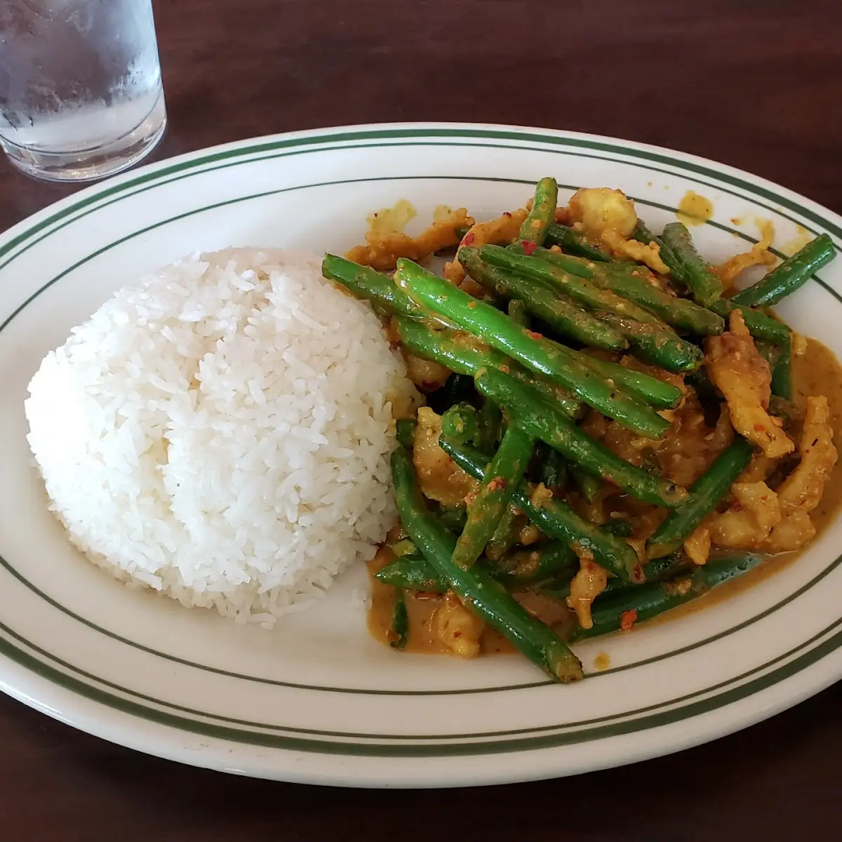 Lemongrass Chicken with String Beans