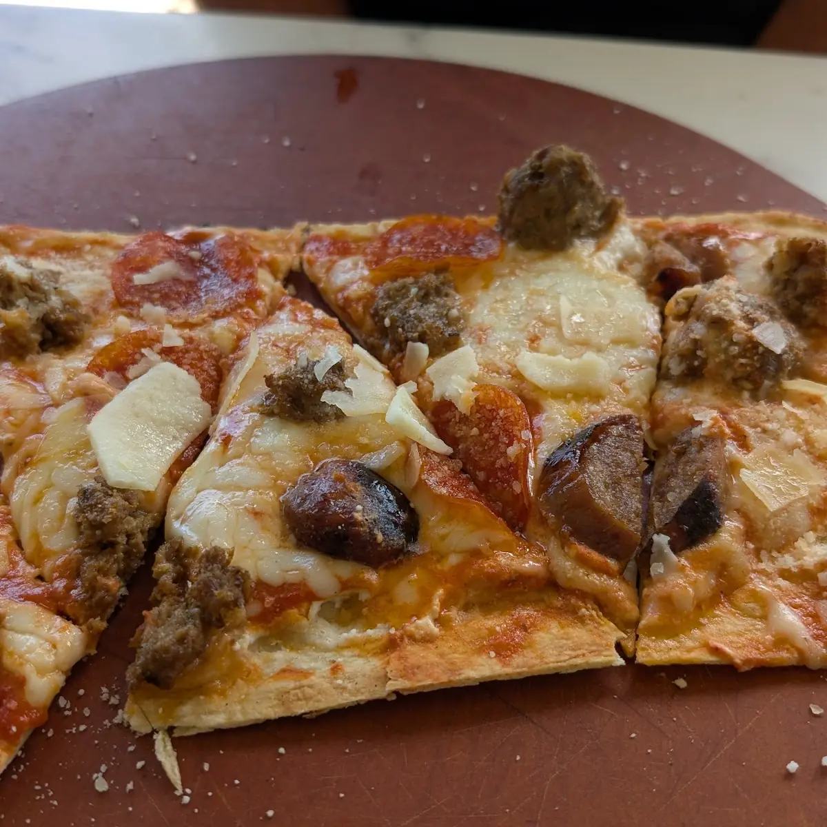 Meat Lovers Flat Bread