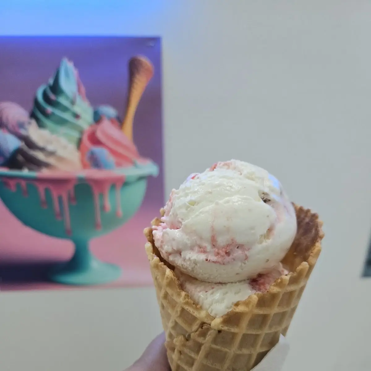 Two Scoops Waffle Cone