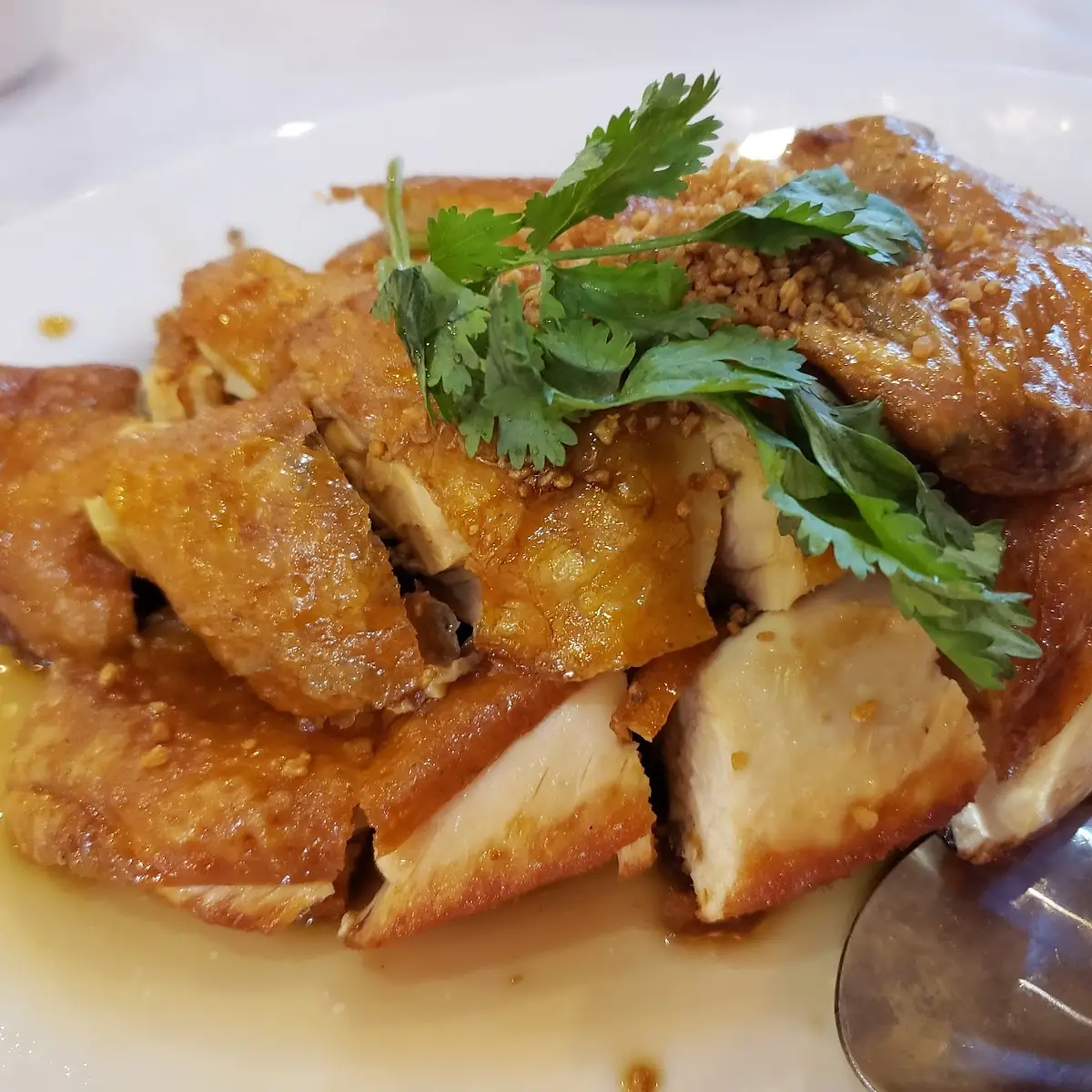 Garlic Chicken Fried Chicken