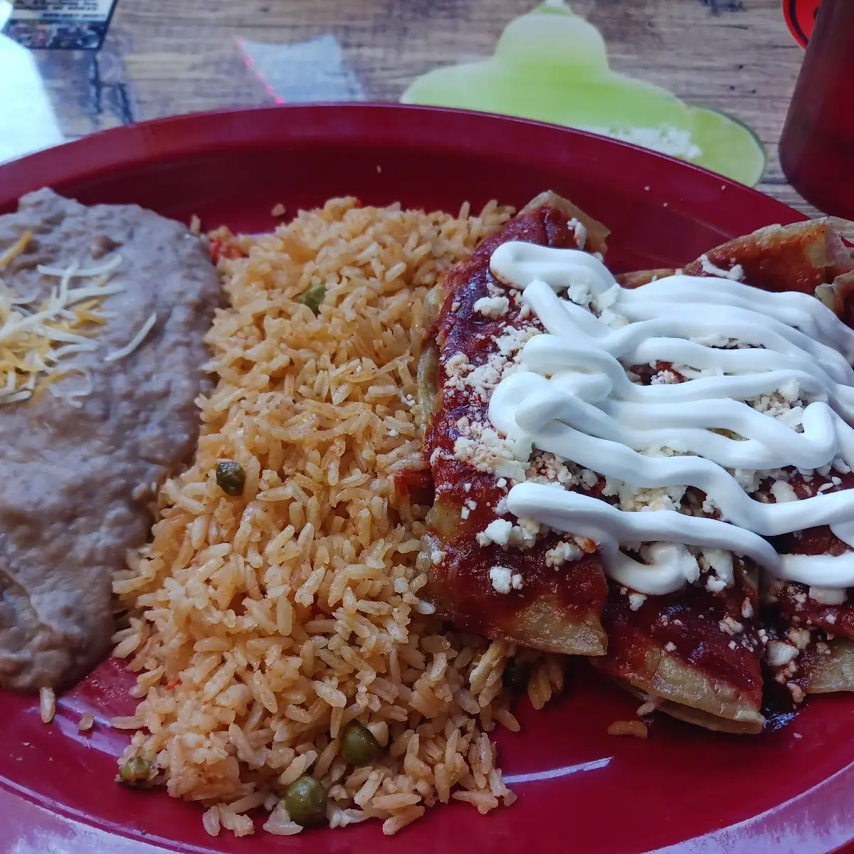 Mole Enchiladas