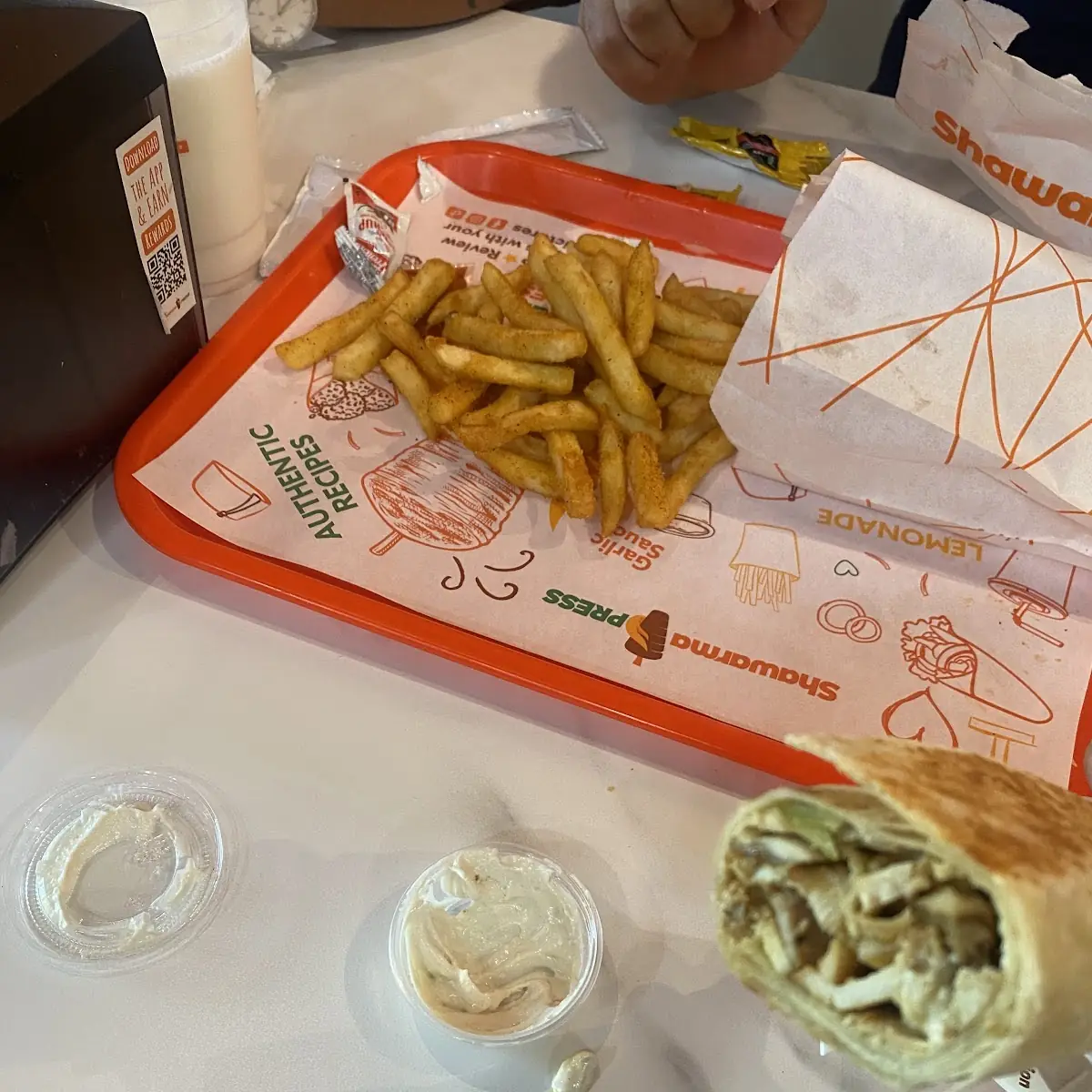 Shawarma Chicken Wrap