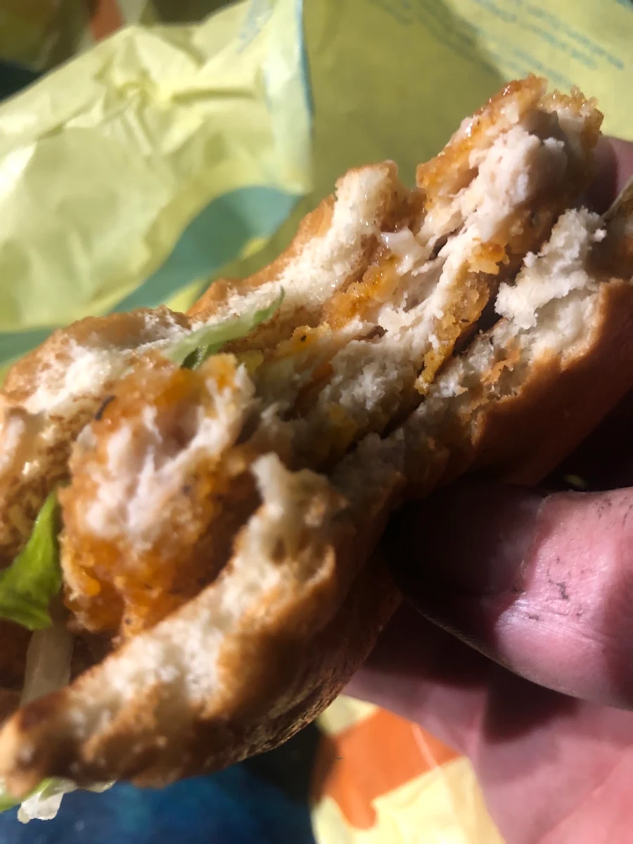 Junior Chicken Burger, McDonald's
