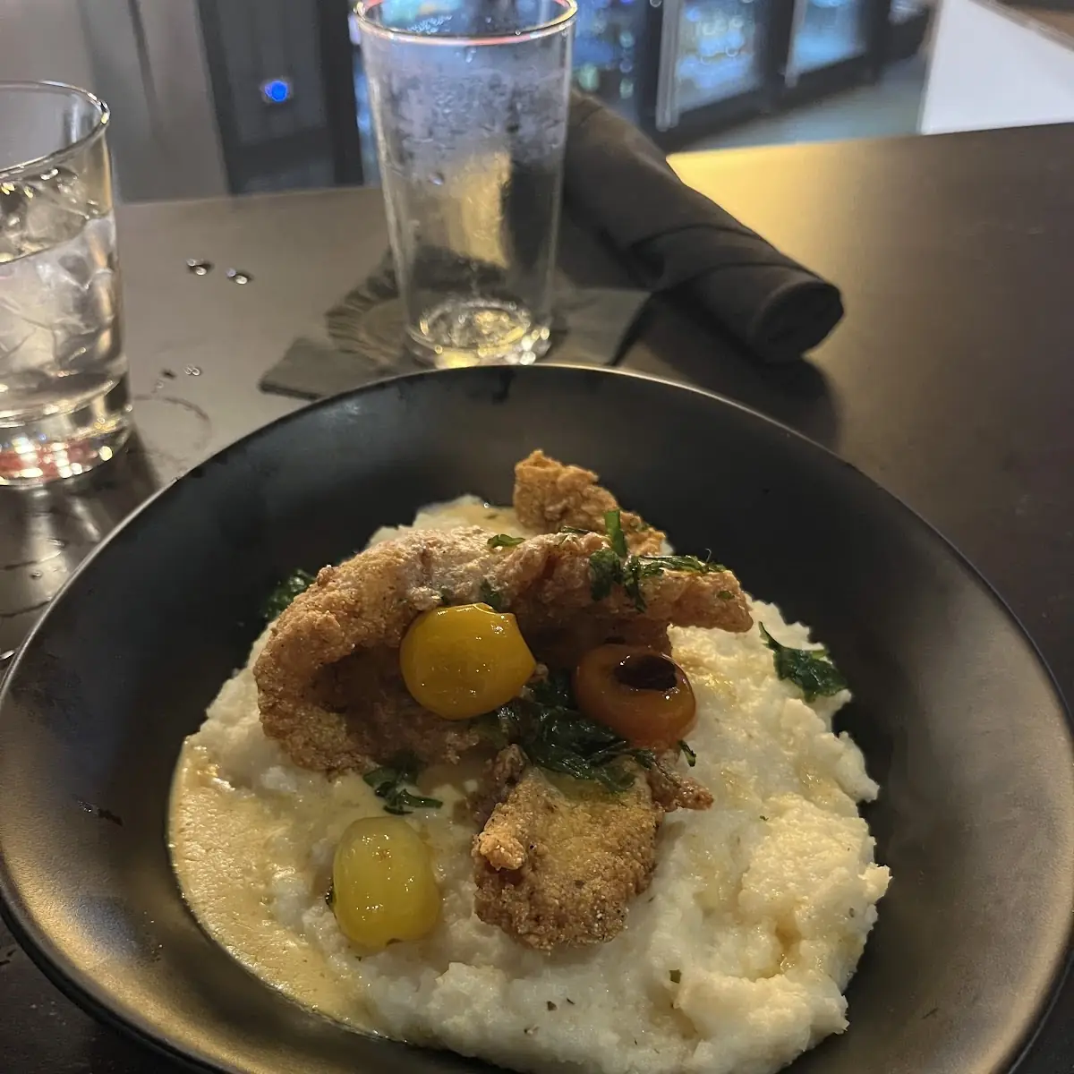 Southern Fried Catfish and Grits
