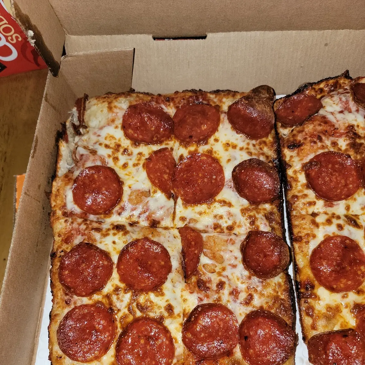 Deep Dish Pepperoni Pizza