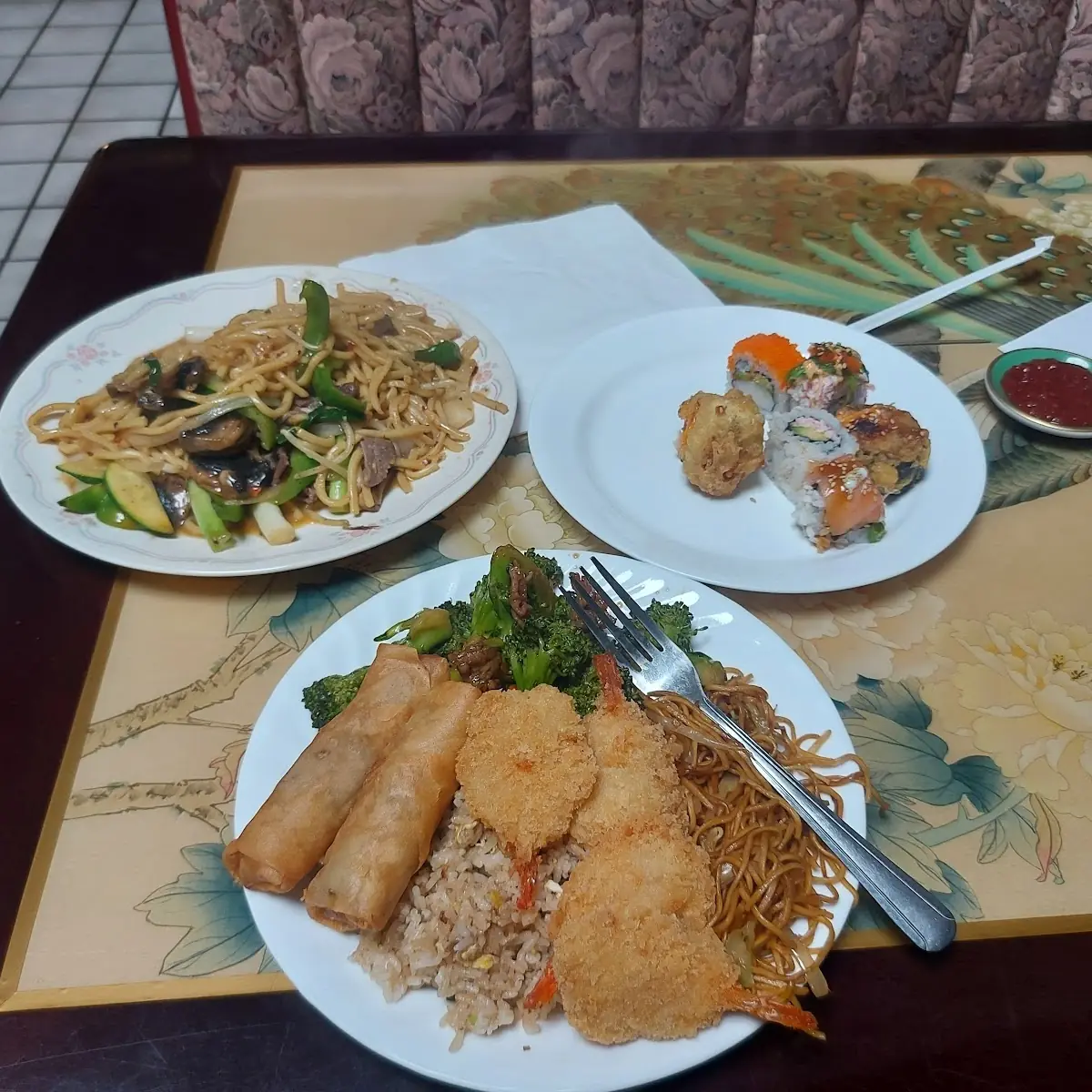 Egg Roll & Fried Rice