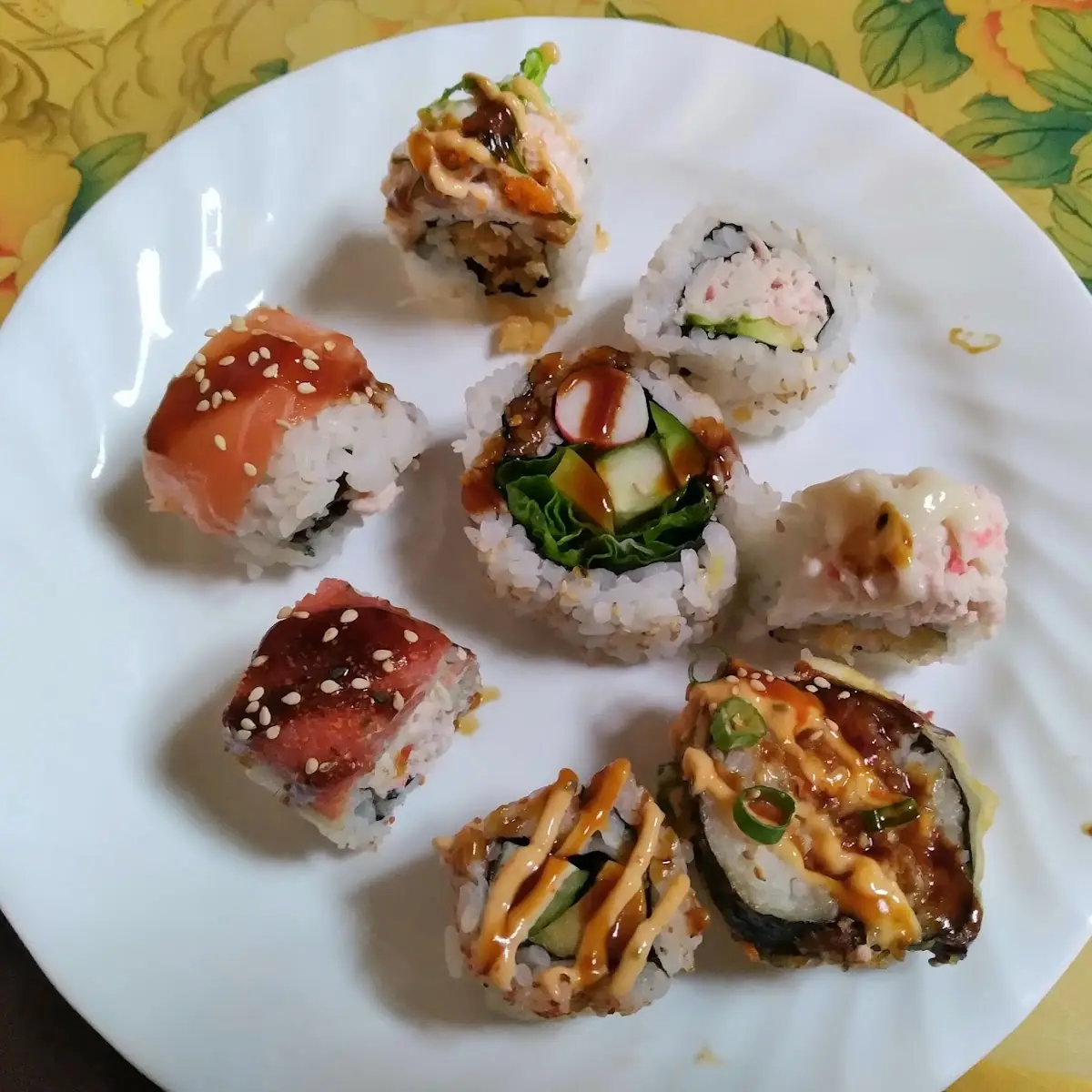 Tuna Roll Fried Shrimp
