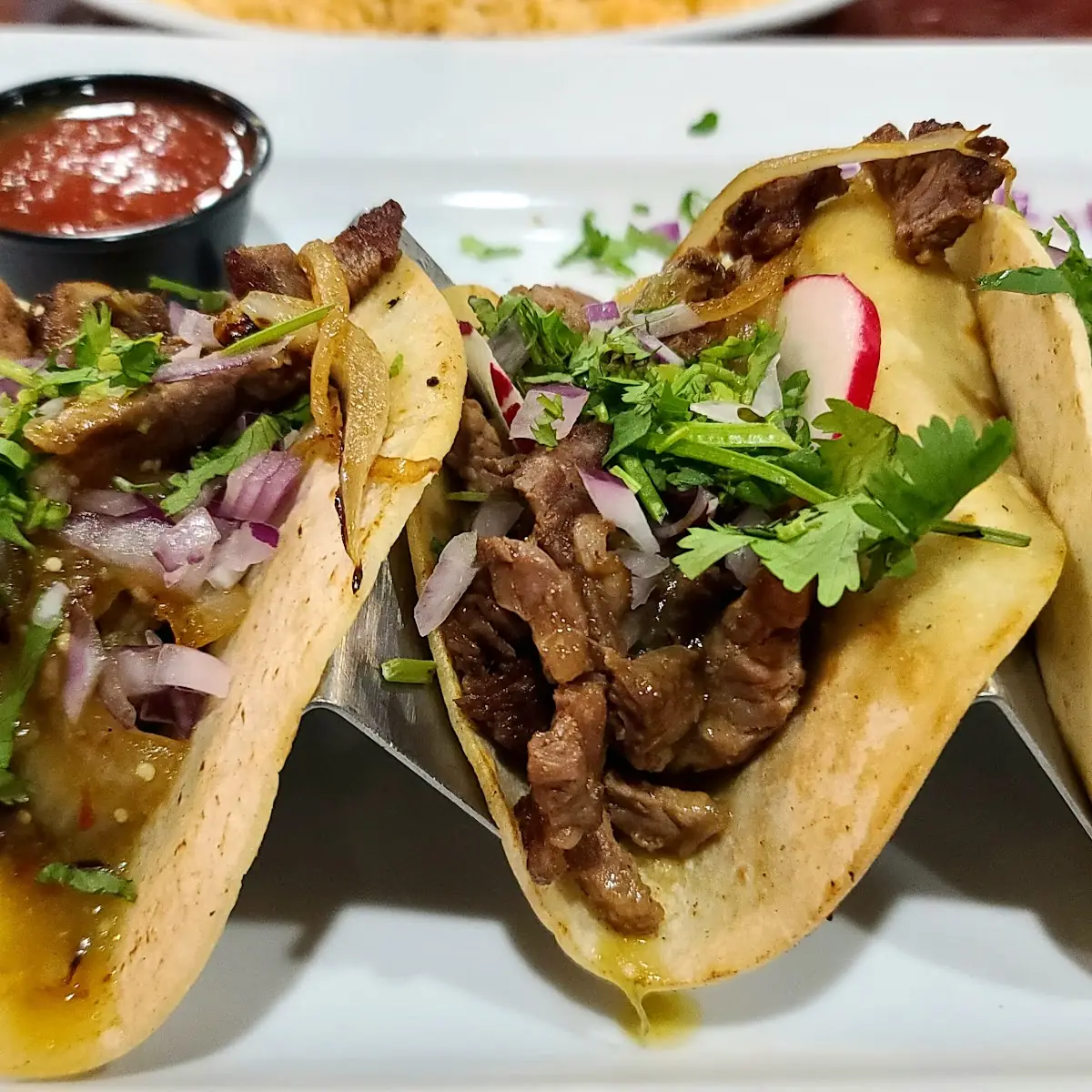 Carne Asada Tacos De La Calle