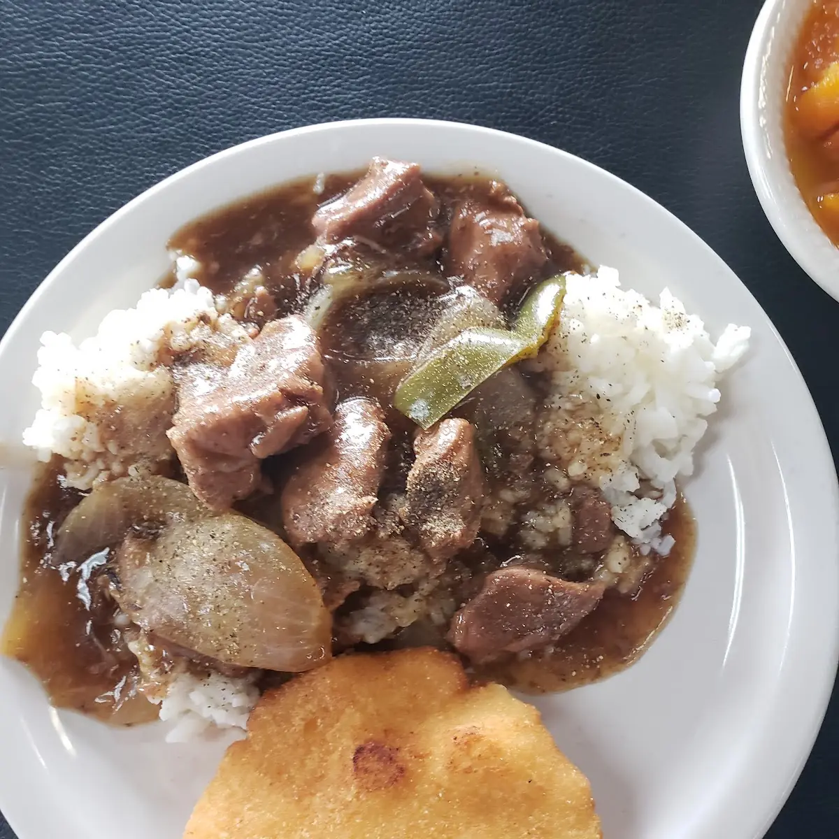 Beef Tips and Rice