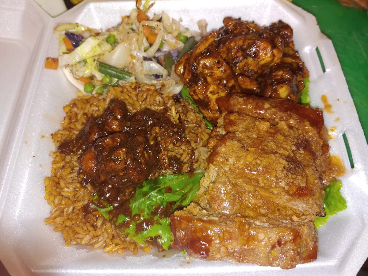 Jerk Chicken & Meatloaf