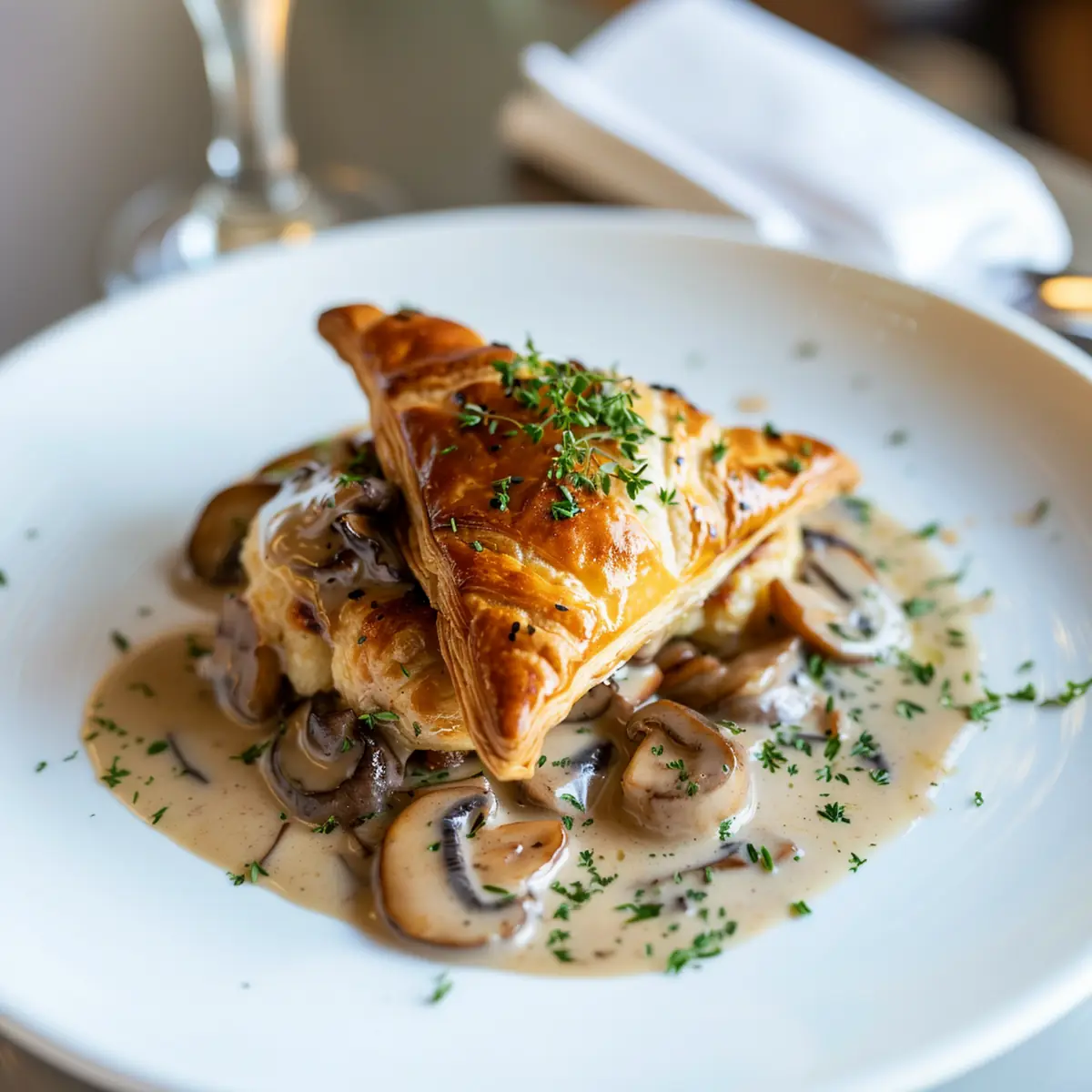Wild Mushroom Turnover