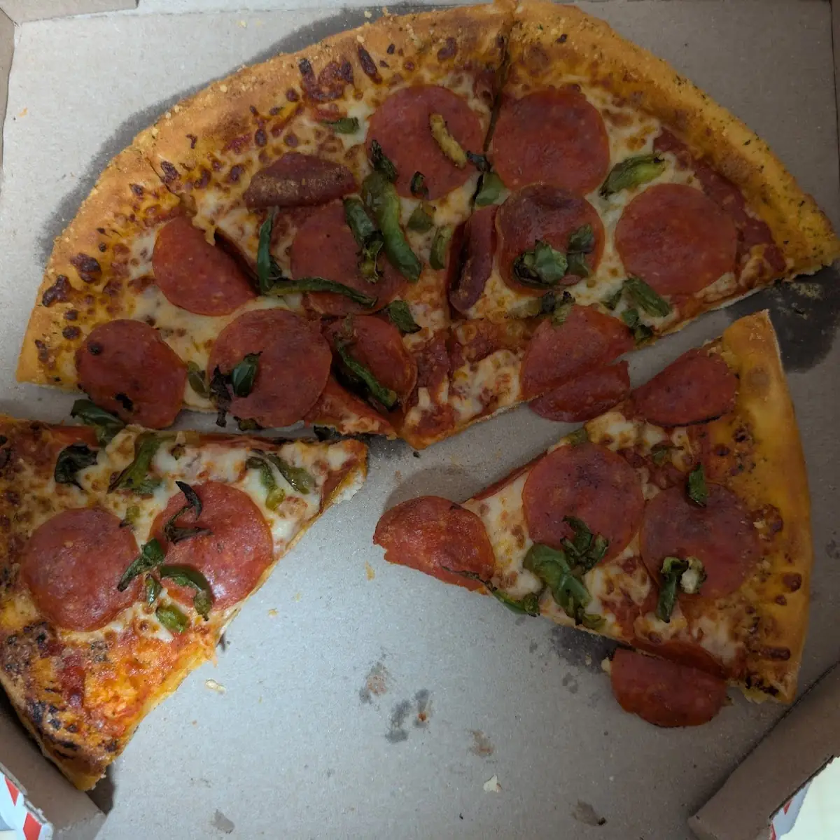 Thin Crust Pepperoni Pizza