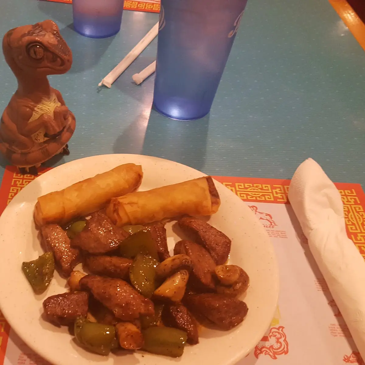 Roast Pork Egg Roll
