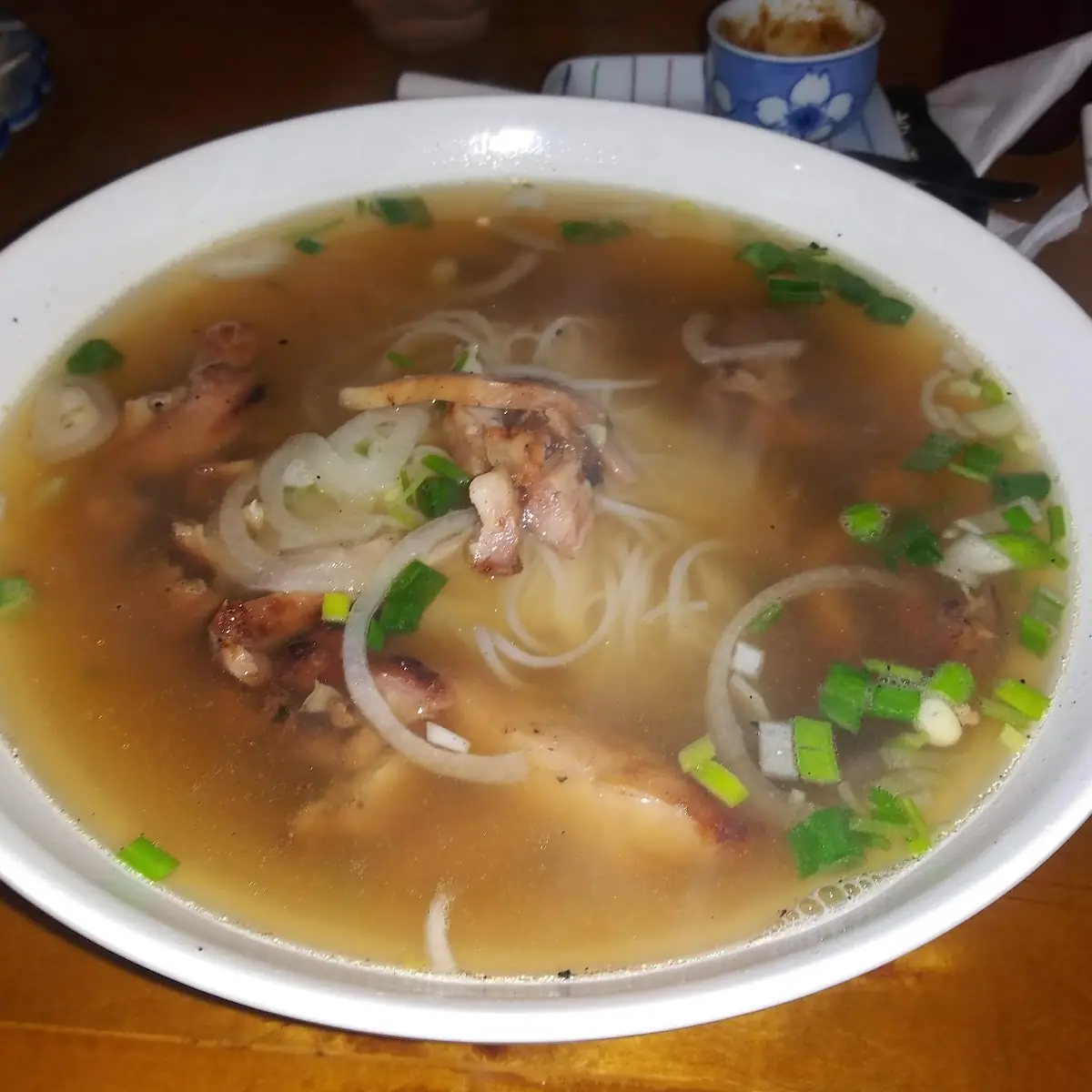 Grilled Chicken Pho
