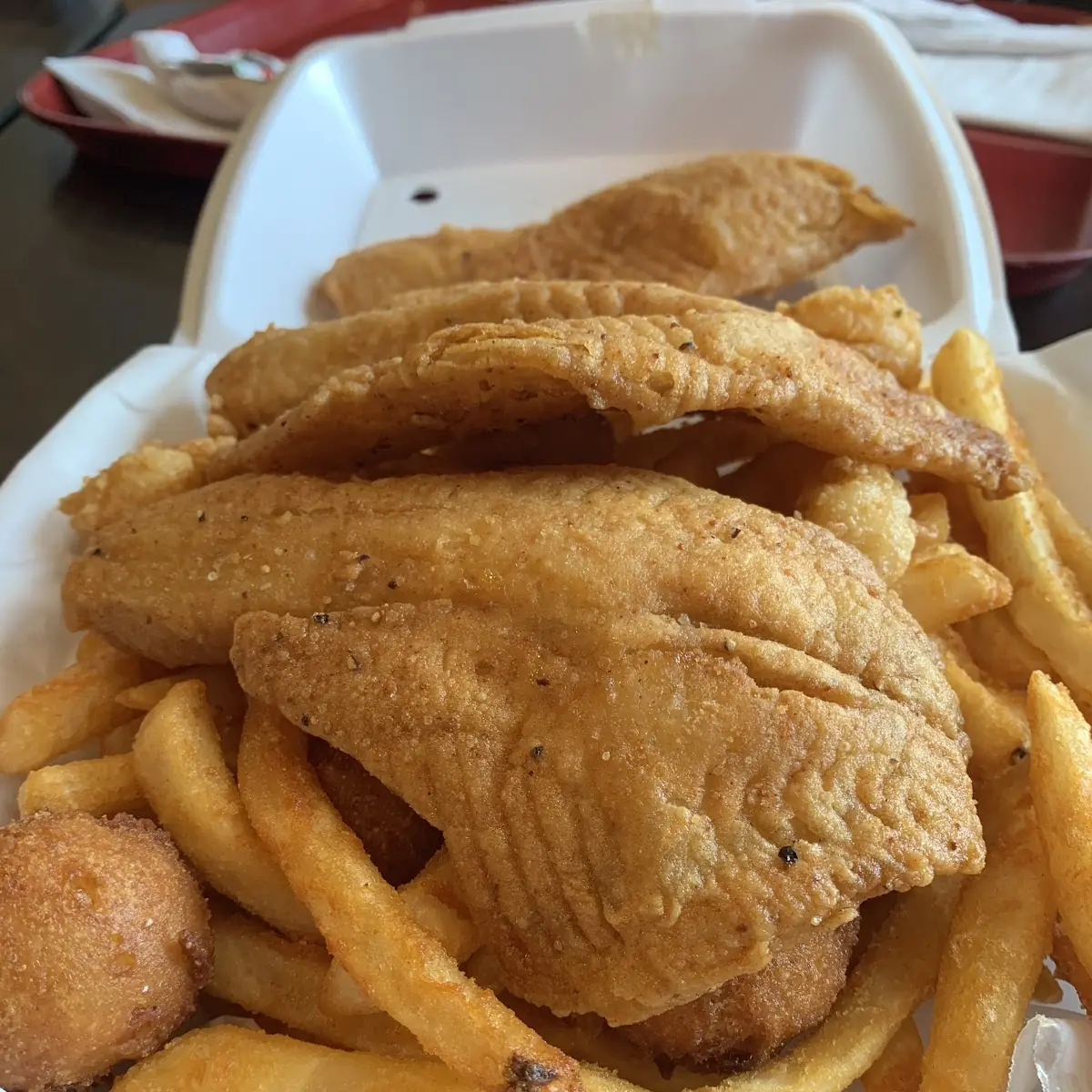 Fish & 4pc Chicken Tenders