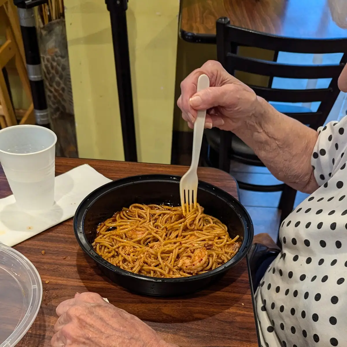 Spicy Garlic Parmesan Spaghetti