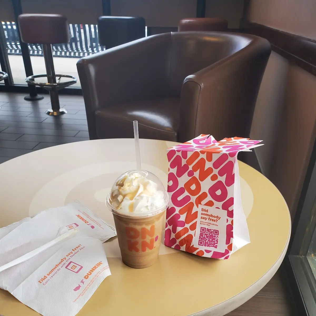 Café Frozen de Caramelo Donas