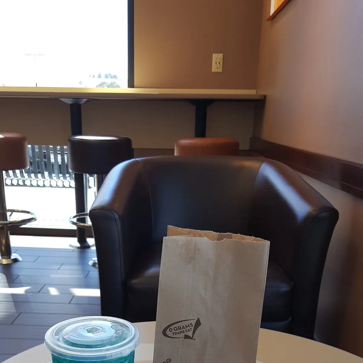 Large Blue Raspberry Energy Drink