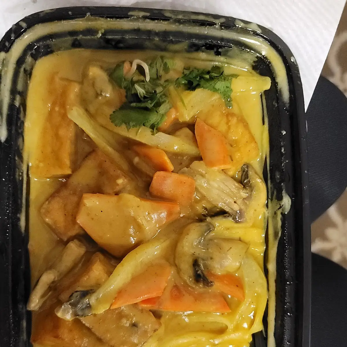 Yellow Curry with Tofu