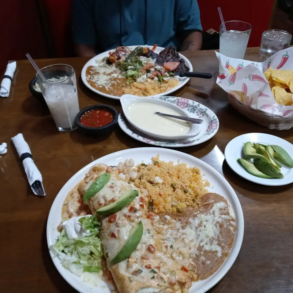 Creamy Cheese Enchiladas