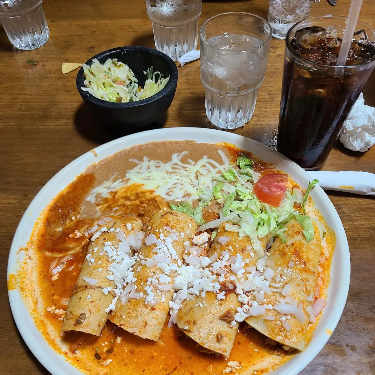 Enchiladas Verdes