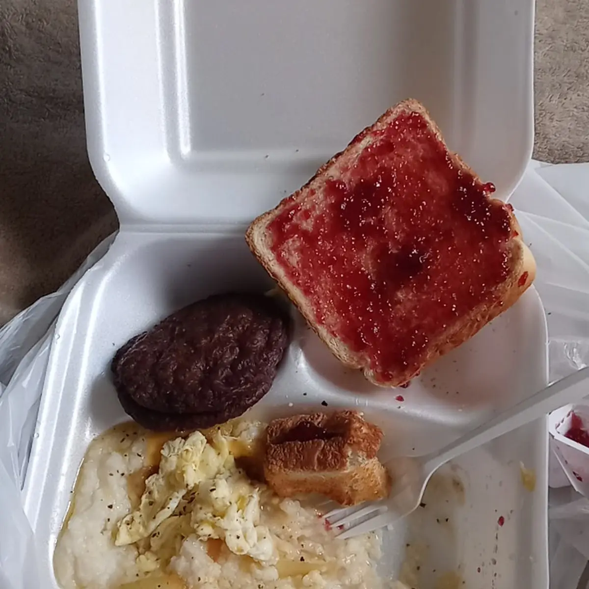 Sausage Patty Breakfast