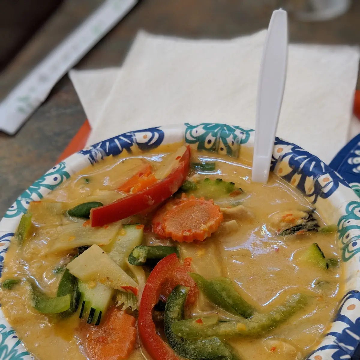 Green Curry Chicken Extra Spicy