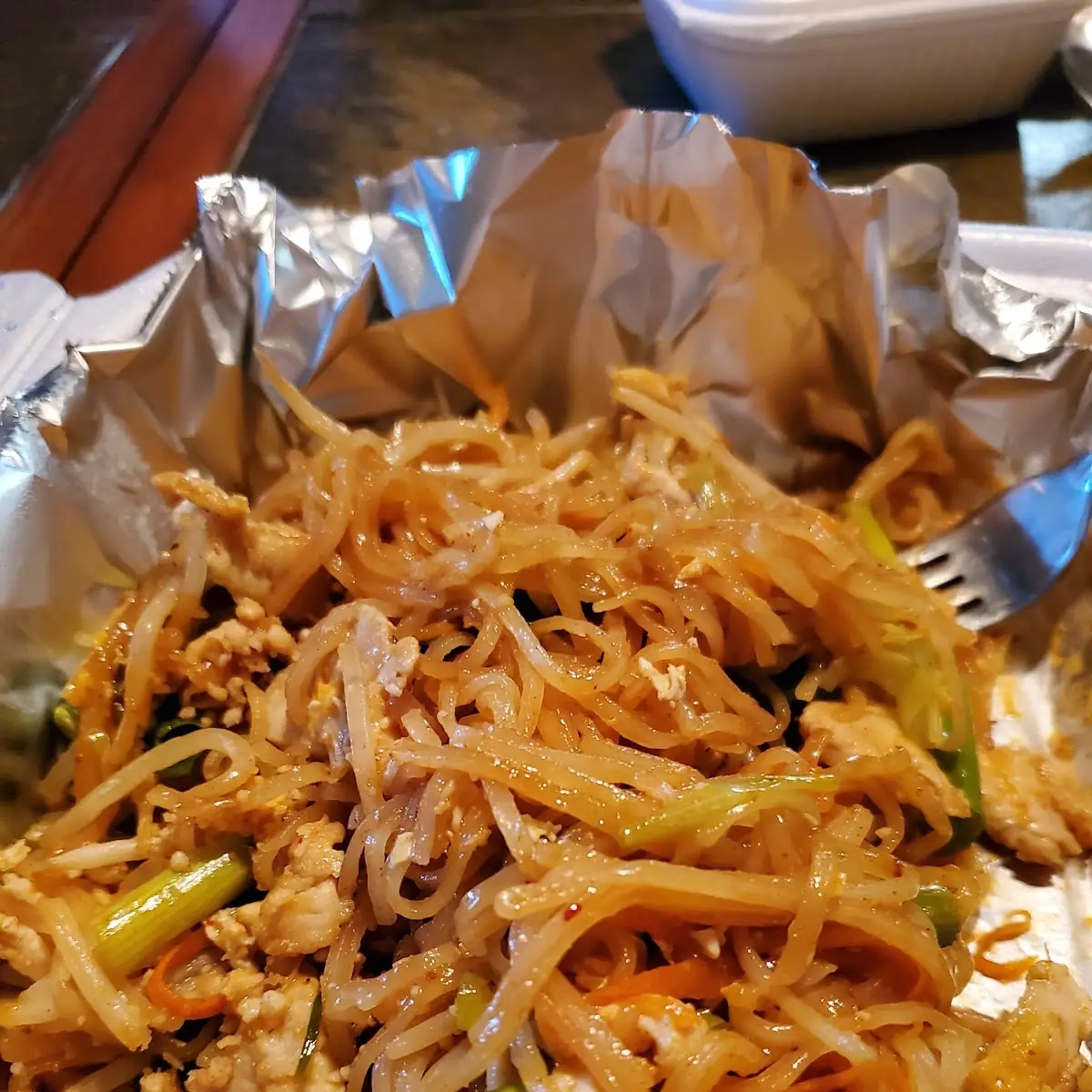 Pad Thai with Chicken