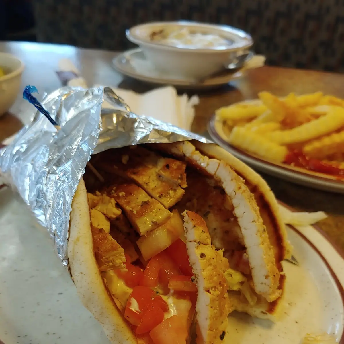 Chicken Gyro Sandwich
