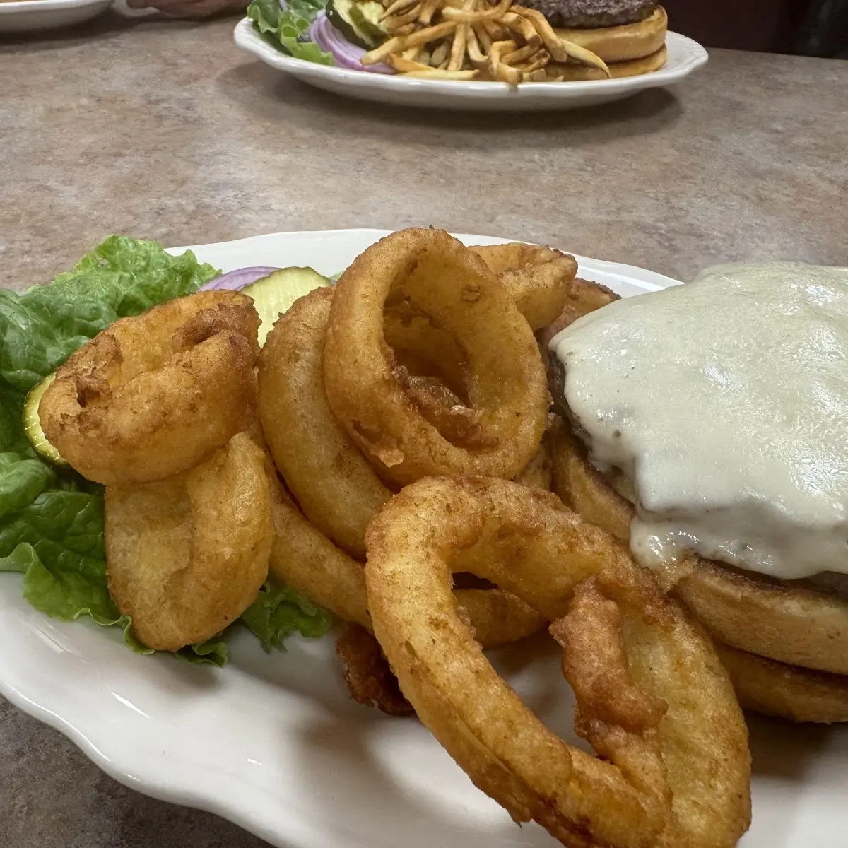 Mushroom Swiss Burger