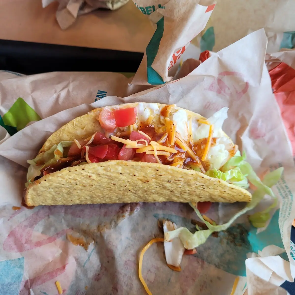 Beef Taco w Hard Shell Tacos