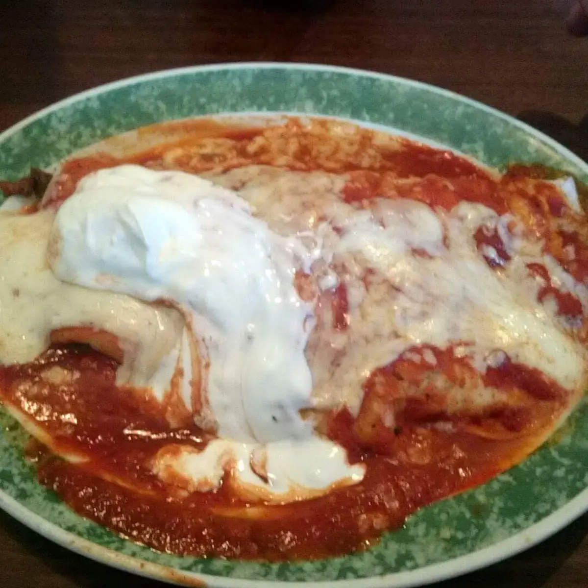 Beef Burrito Supreme with Red Sauce