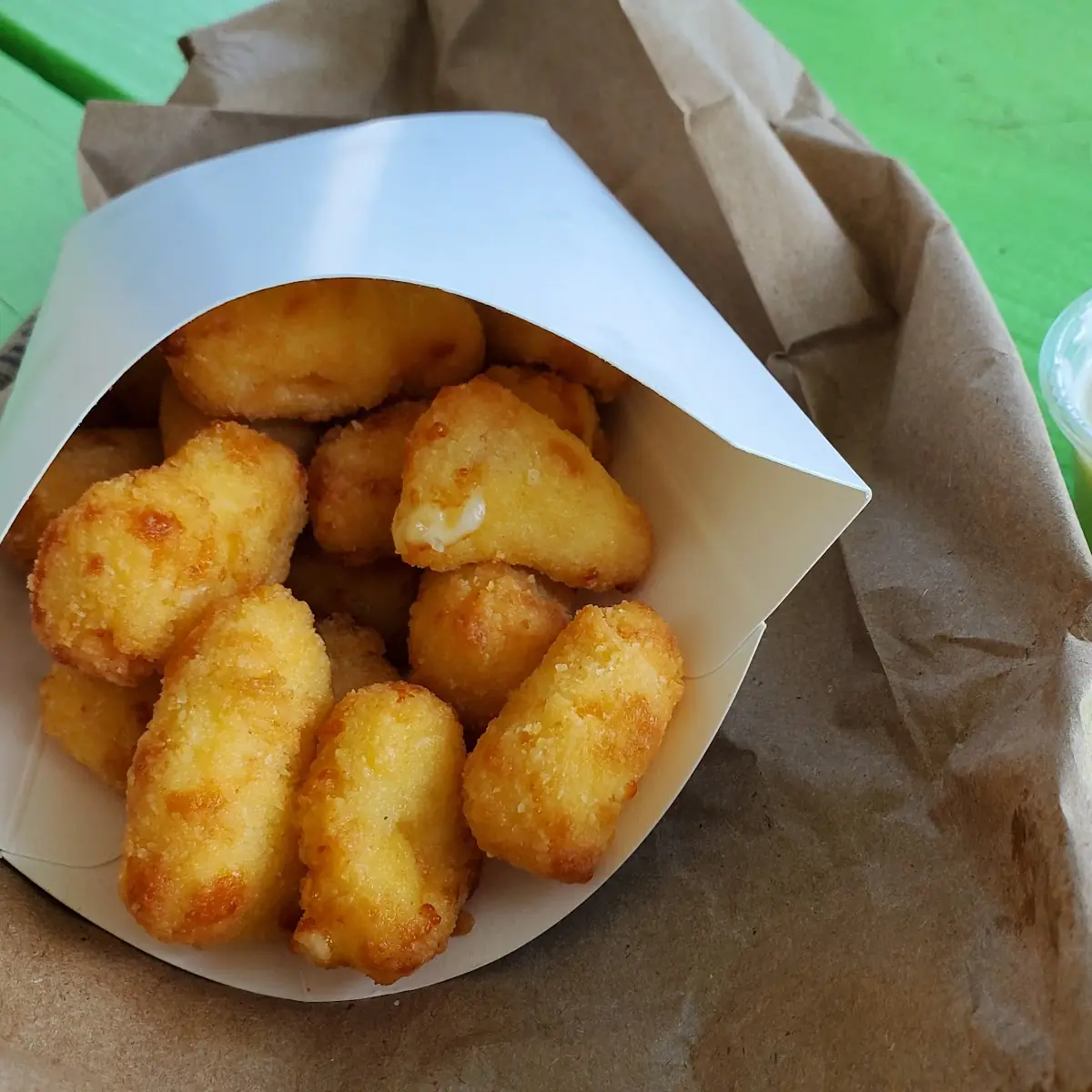 Cheese Curds with Ranch