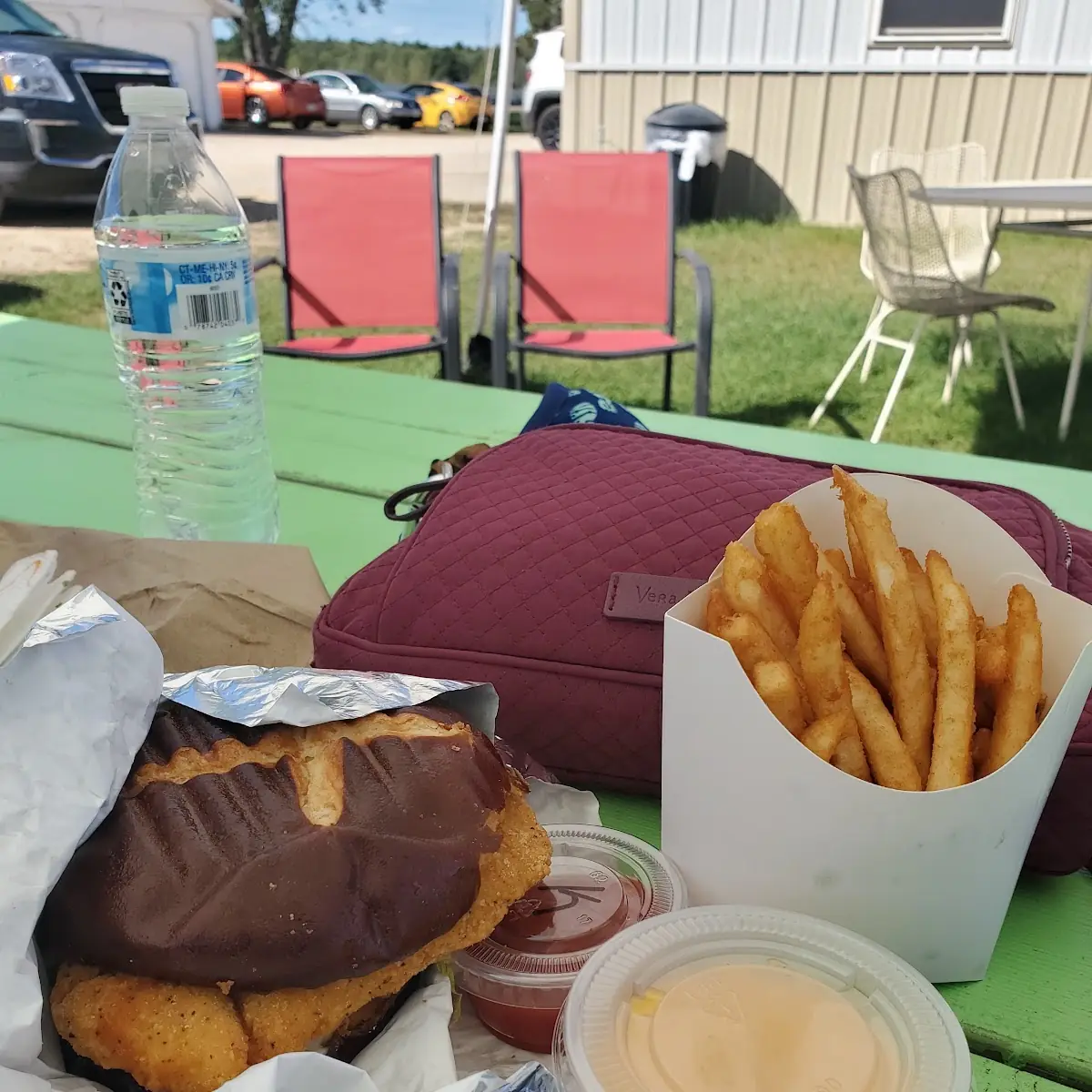 Chicken Sandwich with Fries