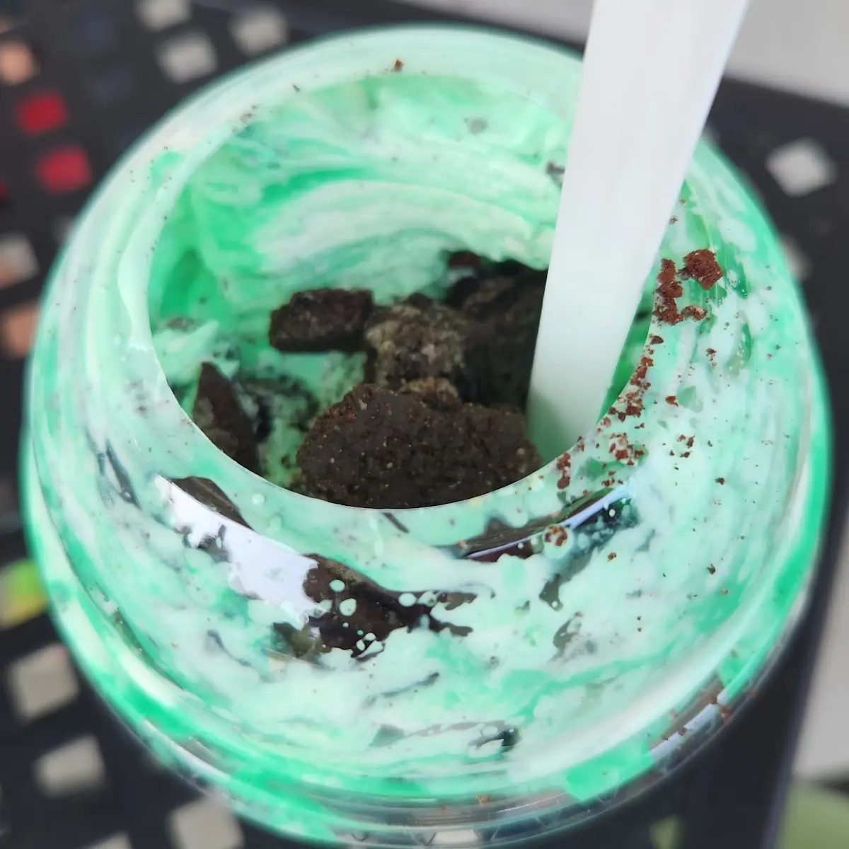 Oreo Flurry with Mint Flavor Burst