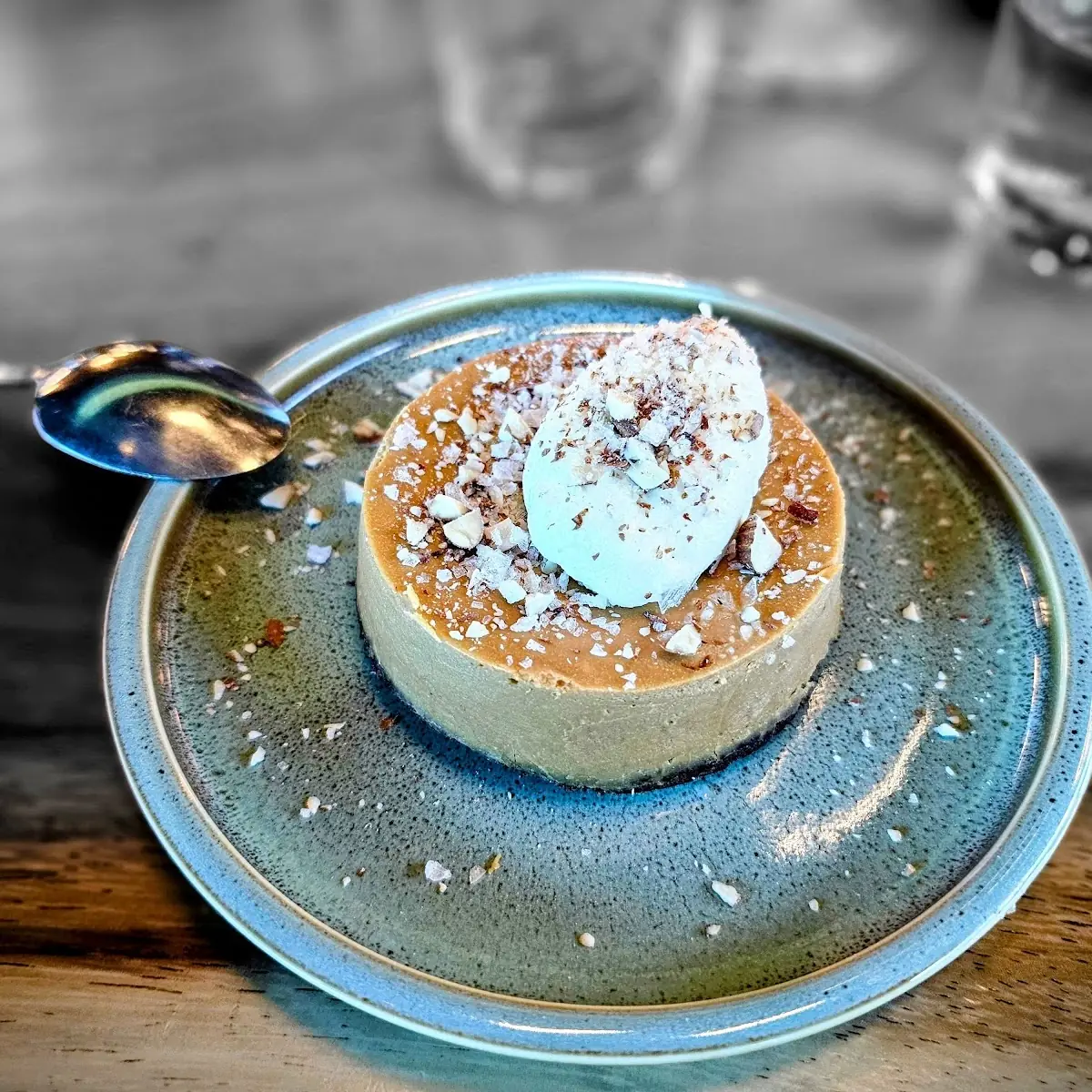 Caramel Cheesecake a Bit Too Salty