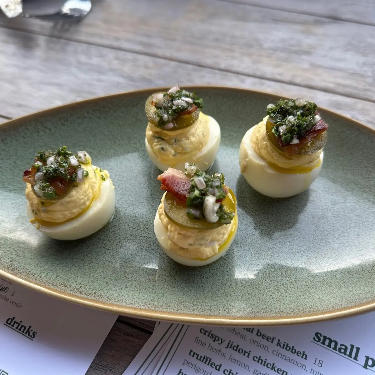 Deviled Eggs Appetizer