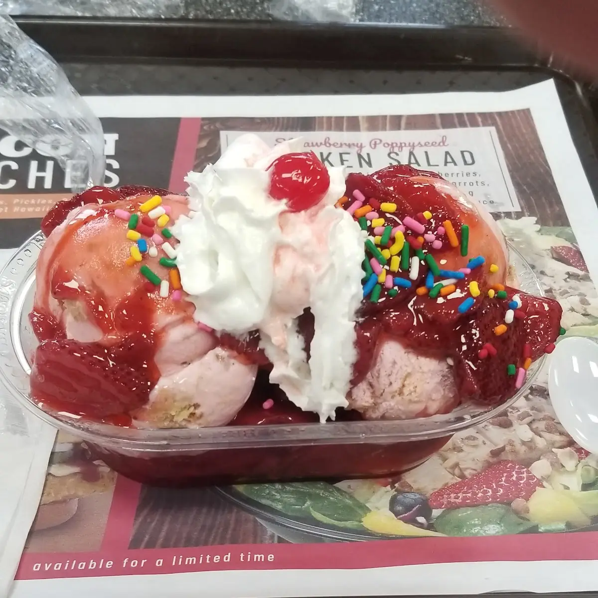 Strawberry Sundae