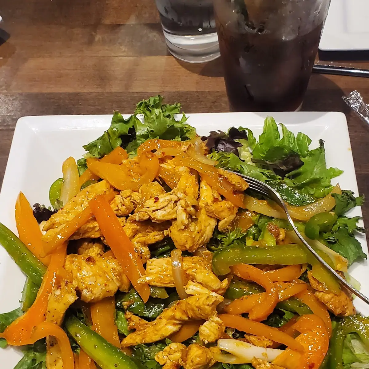 Chicken Fajita Salad