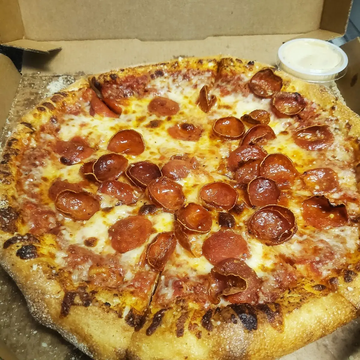 Fiery Pepperoni Pizza