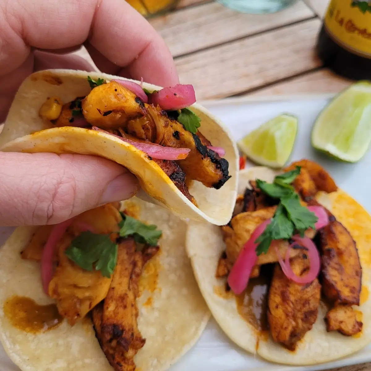 Pollo Al Pastor Tacos