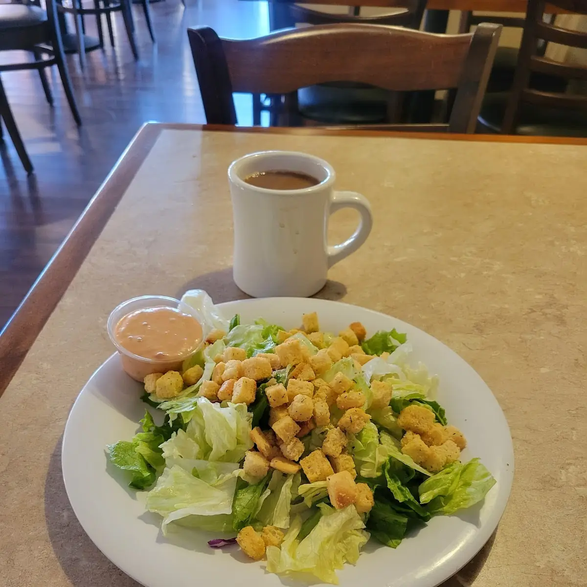 Cajun Shrimp Caesar Salad