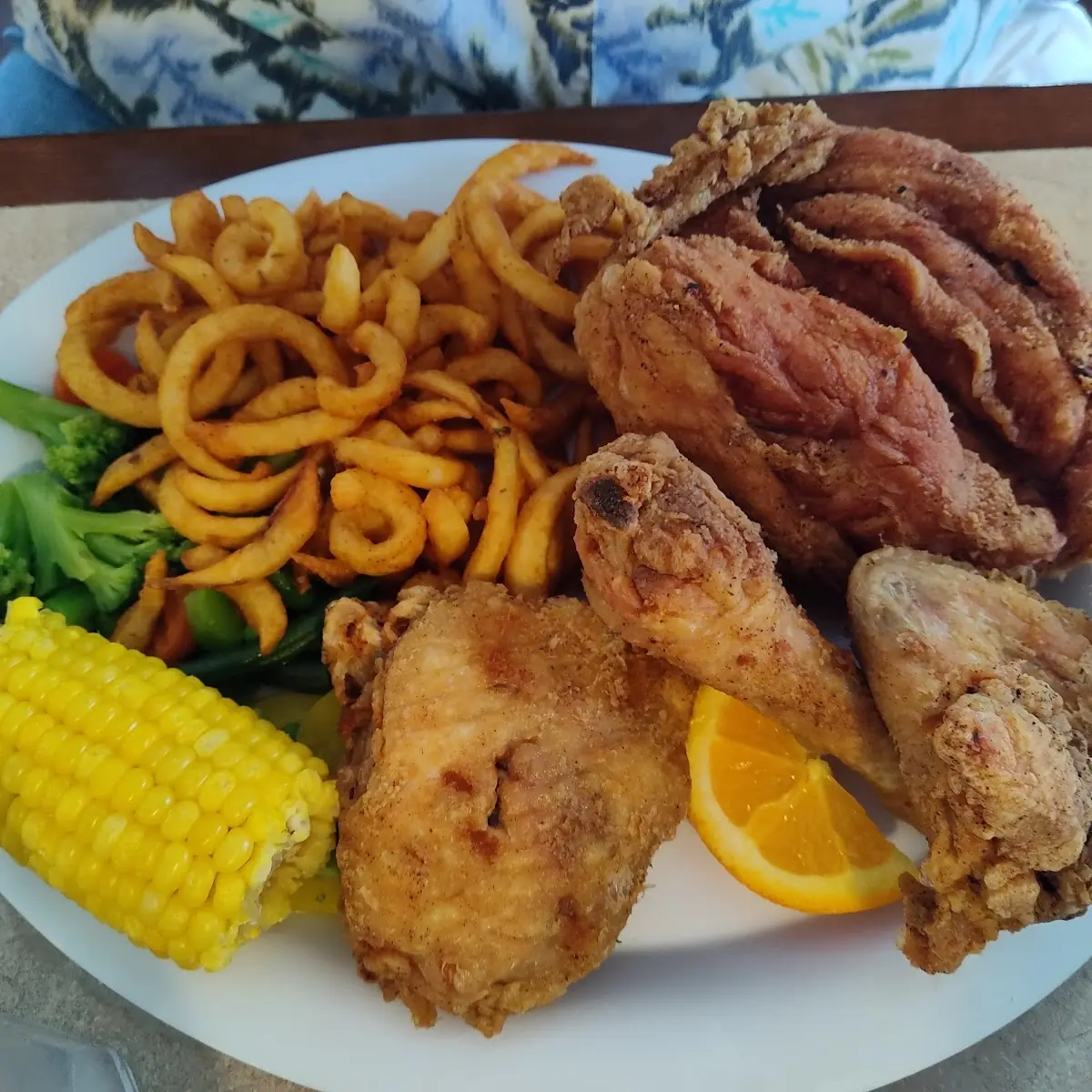 Half Fried Chicken