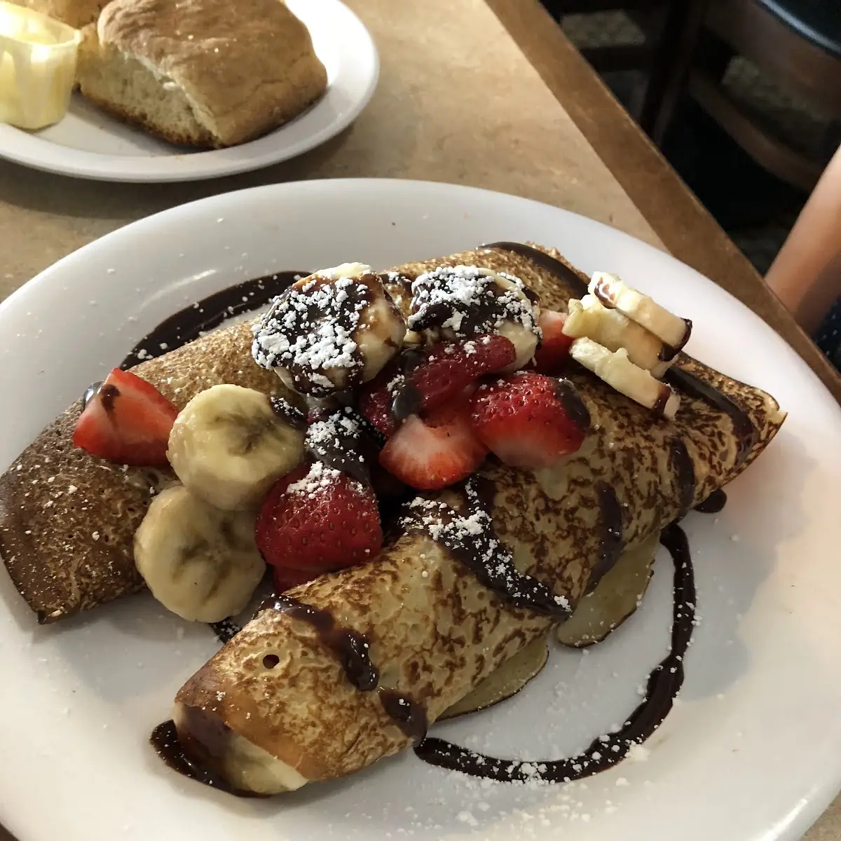 Nutella Banana Crepes