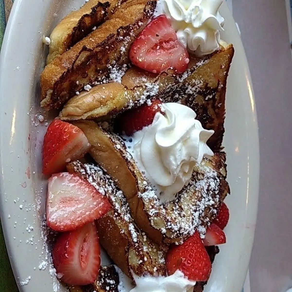 Banana Split Waffle