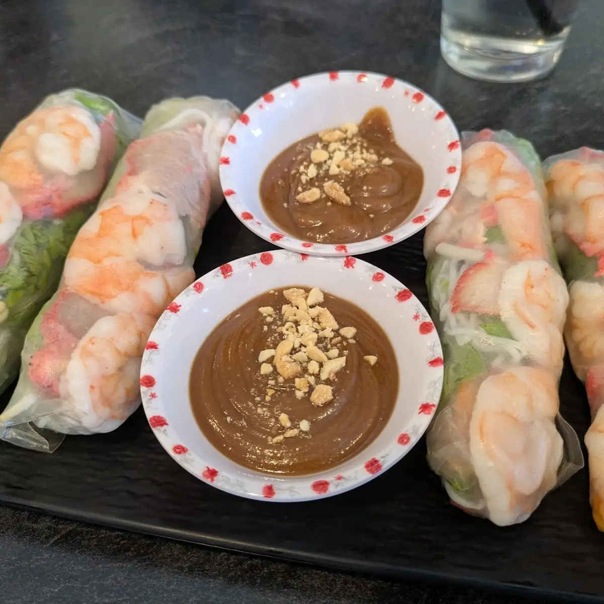 Shrimp Goi Cuon and Vietnamese Sausage Roll