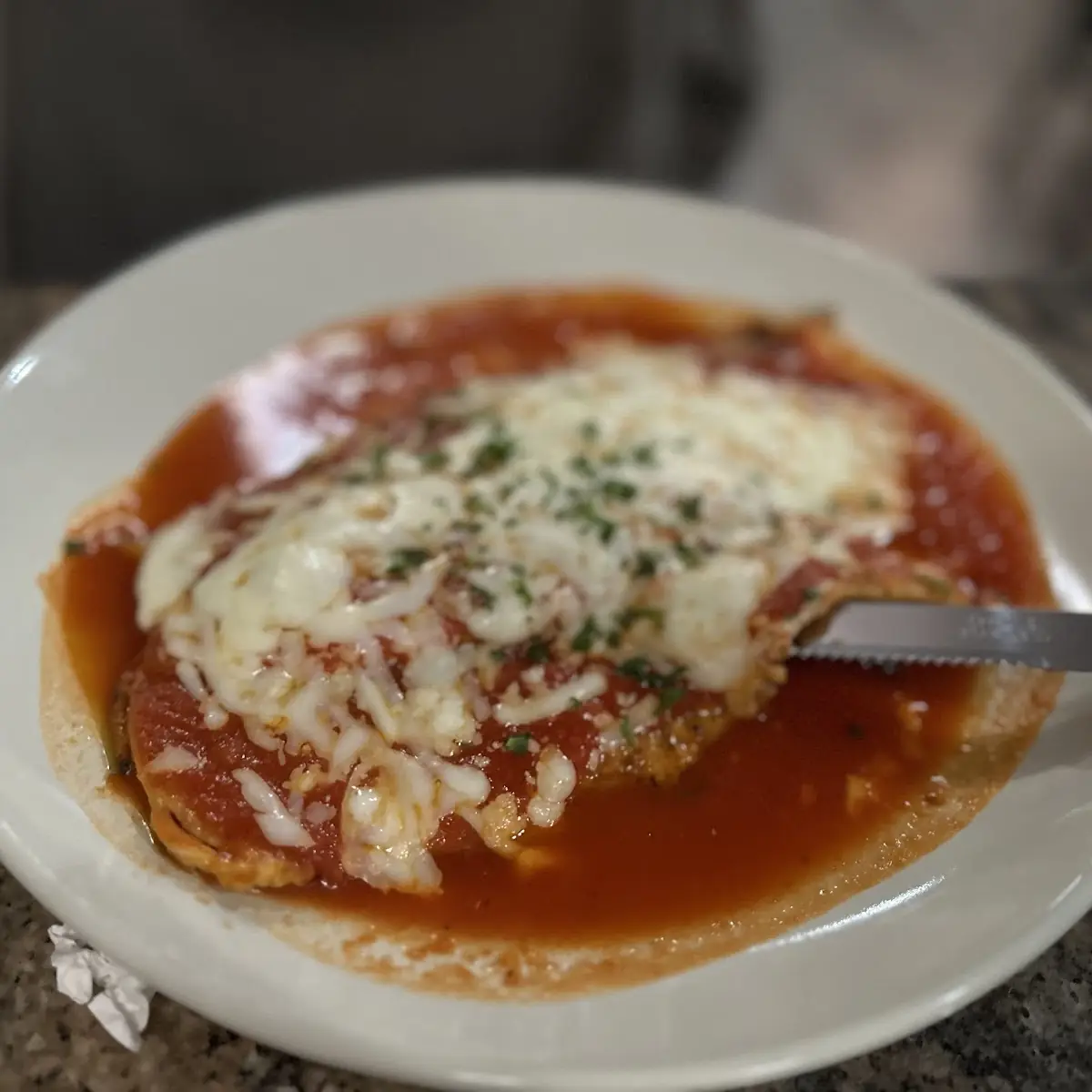Veal Parmigiana