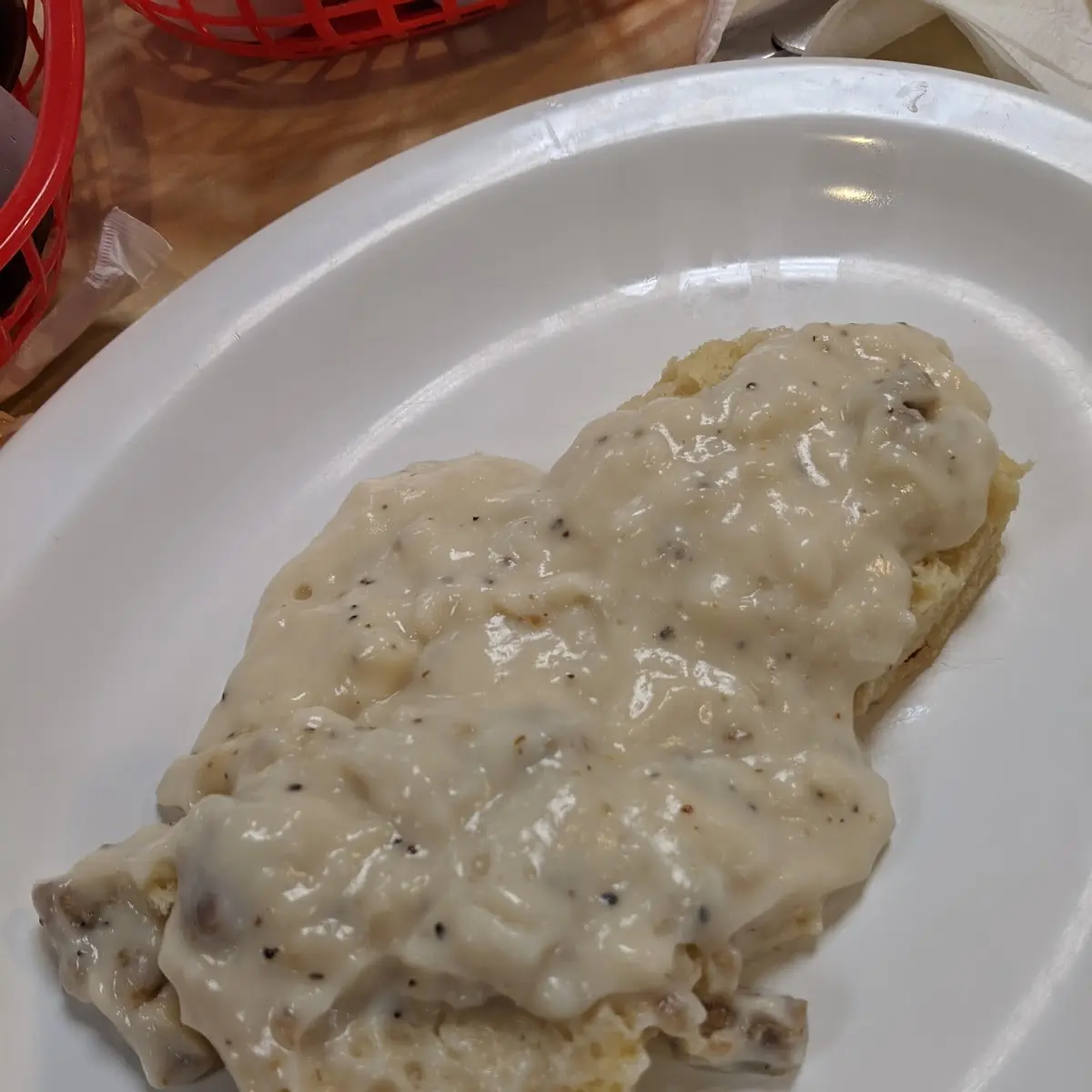 Biscuit and Sausage Gravy