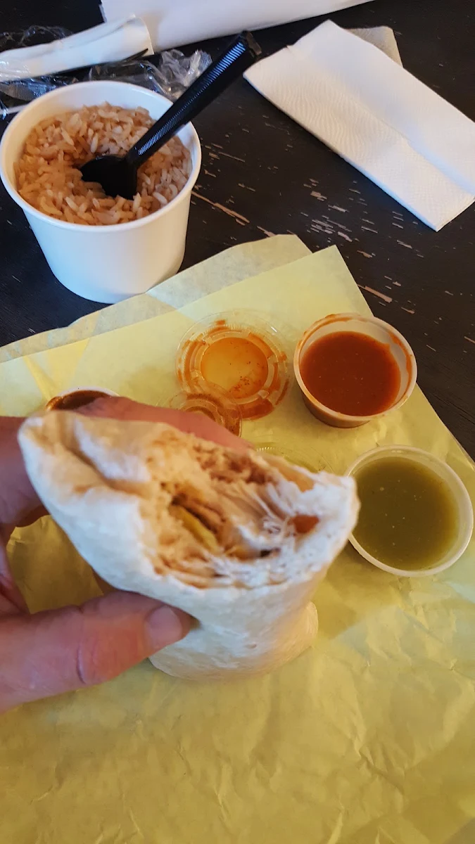 Kids Beans and Cheese Burrito Special
